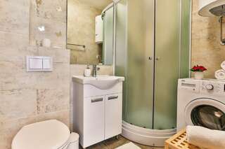 Апартаменты Apartmani VISUM Свети-Стефан Апартаменты с 1 спальней-17